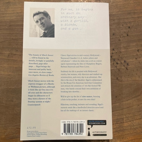 Book: Black Sunset Book by Clancy Sigal - Picture 3 of 10